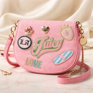 Nwt Juicy Couture Crossbody Bag Pink New